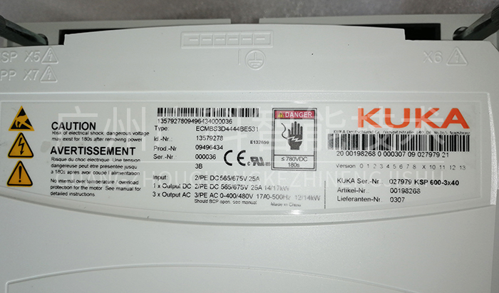 庫卡伺服驅動器00-198-268 庫卡伺服驅動器00-198-268